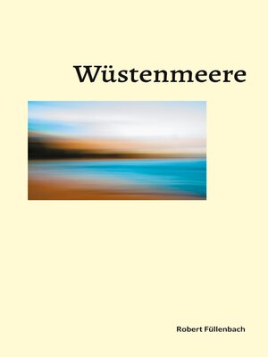 cover image of Wüstenmeere